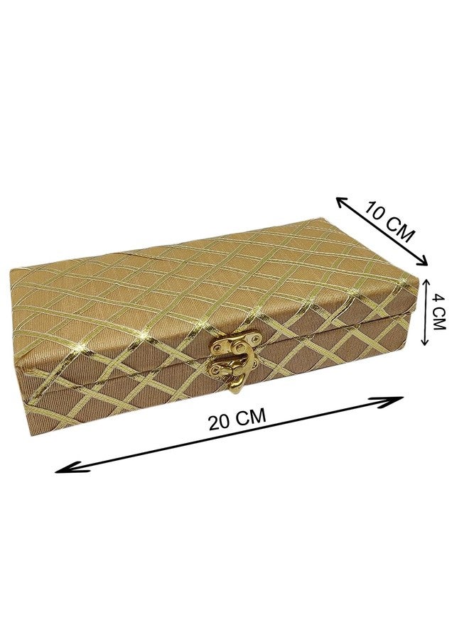 ACL Creations Engineered Wood Decorative Cash Box, Shagun & Gift Box, Jewellery & Money Box - Assorted Color (1) - Image 4